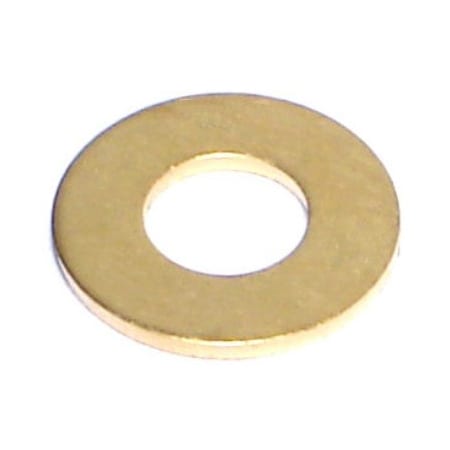 Midwest Fastener Flat Washer, For Screw Size #14 , Brass 36 PK 61935